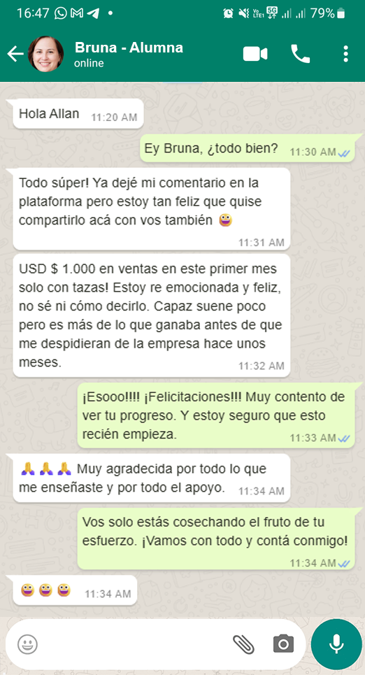 Depoimento Curso Lucre com Sublimação 01
